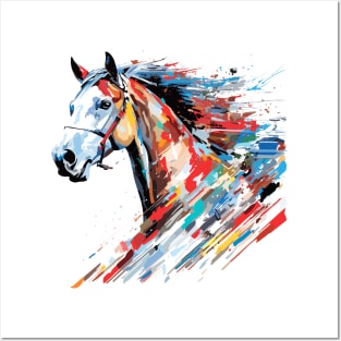 Horse Animal Freedom World Nature Beauty Abstract Posters and Art